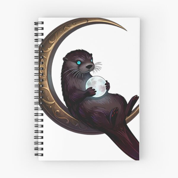 Item preview, Gothic River Otter Triple Moon Pearl designed and sold by IllumeInk.