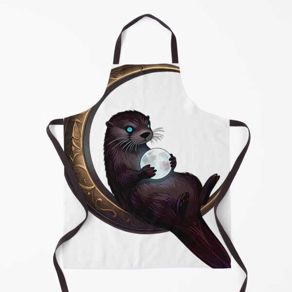 Item preview, Gothic River Otter Triple Moon Pearl designed and sold by IllumeInk.