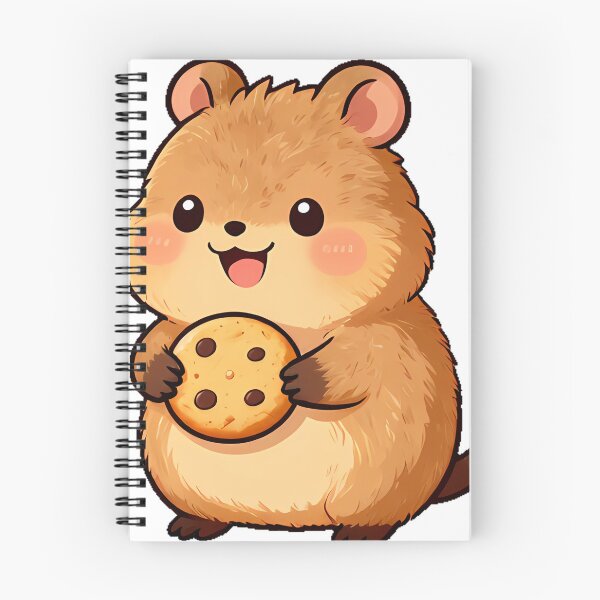 Item preview, Cute Quokka with Pumpkin Spice Cookie designed and sold by pumsquare.