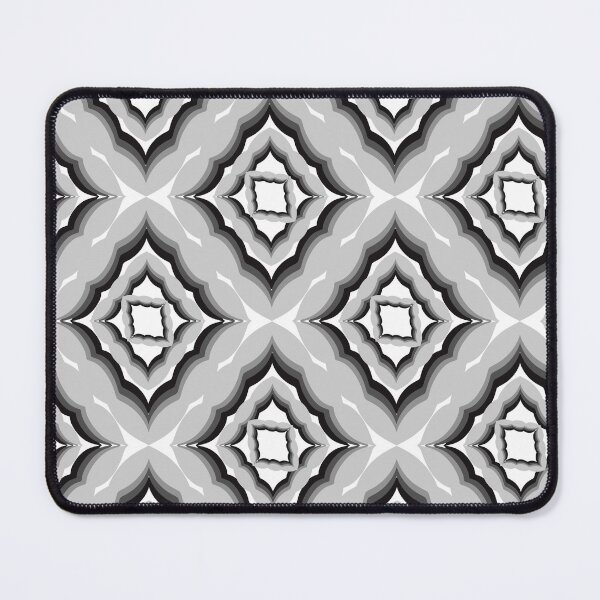 Item preview, Monochrome Tunnel Frame Geometric Pattern designed and sold by PoeticRecipeST.