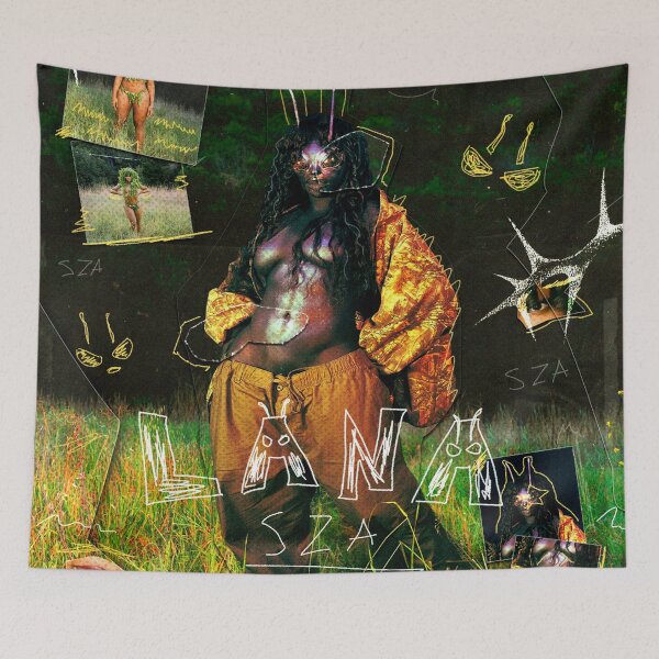 Item preview, SZA American singer-songwriter designed and sold by AselaDesigns.
