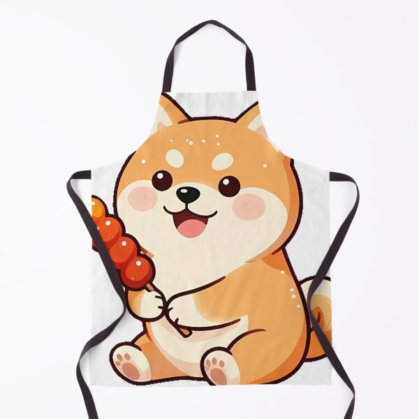 Item preview, Cute Shiba Inu Puppy with Pumpkin Spice Dango designed and sold by pumsquare.