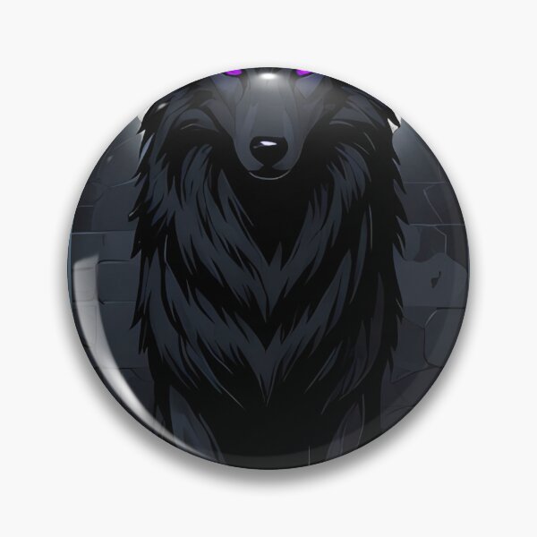 Item preview, Gothic Black Wolf Triple Moon Arcane Gate designed and sold by IllumeInk.