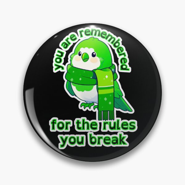 Item preview, Liora Greenmantle - you are remembered for the rules you break designed and sold by Newdlebobs.