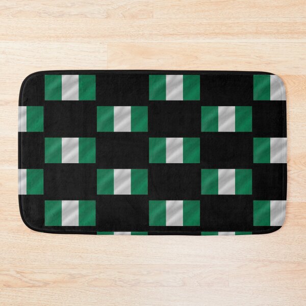 Item preview, Nigerian Flag Wave Nigerian Pride Design designed and sold by YAZ.