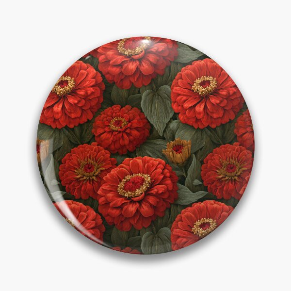 Item preview, Charming Zinnia Print - Flower Floral Pattern - Valentine Gifts For women designed and sold by RoyalStarsPatts.