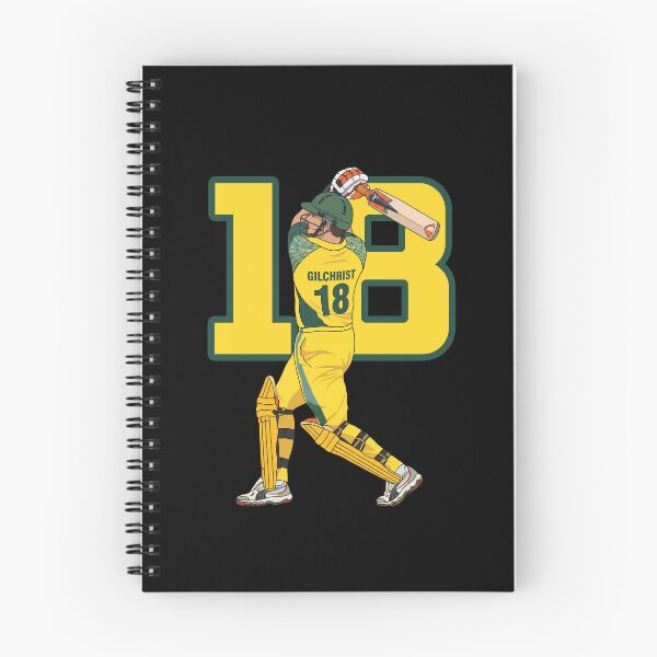 Item preview, Adam Gilchrist Wicket Keeper Batsman - T20 - Cricket Player designed and sold by GlimTig.