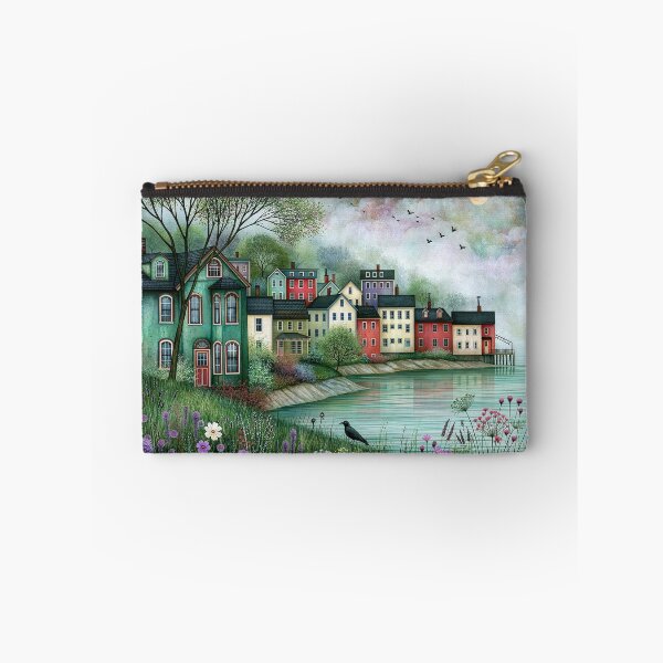 Item preview, Dreamy Coastal Village at Dusk designed and sold by Blue Horse Photo Magic.