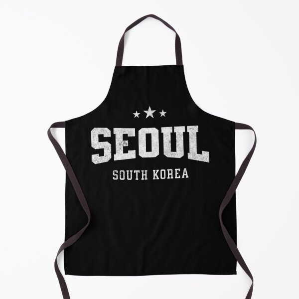 Item preview, Seoul South Korea Vintage Varsity Distressed Retro College Travel Design designed and sold by NiceTeeClub.