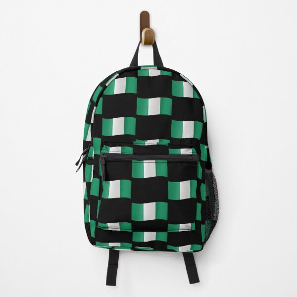 Item preview, Nigerian Waving Flag Nigerian Pride Design designed and sold by YAZ.