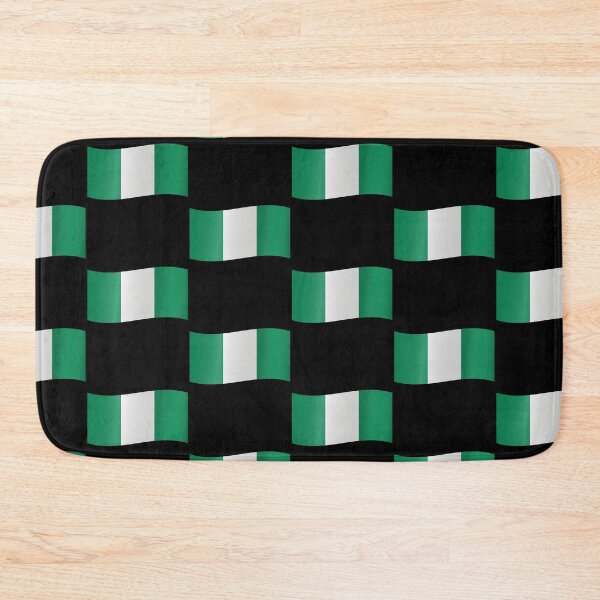 Item preview, Nigerian Waving Flag Nigerian Pride Design designed and sold by YAZ.