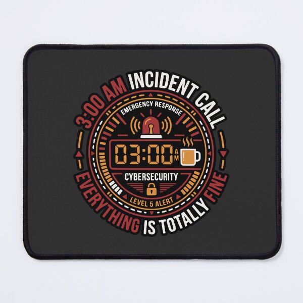 Item preview, Cybersecurity 3 AM Incident Response Call Gift designed and sold by Ixnor.
