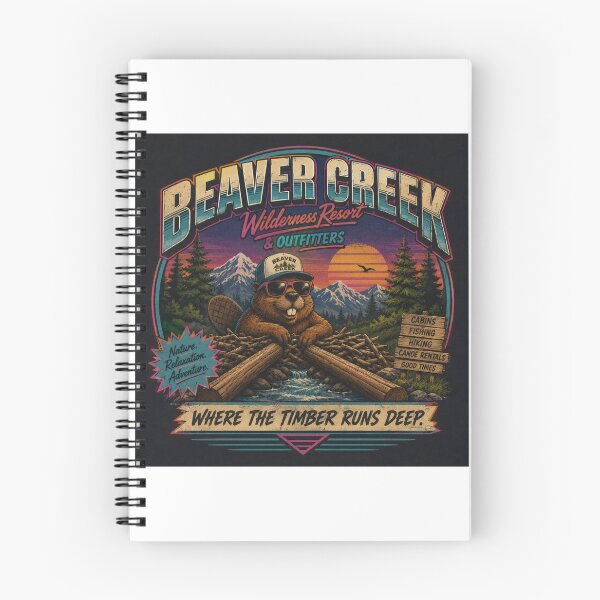 Item preview, Beaver Creek Wilderness Resort – Vintage Outdoor Adventure designed and sold by Pop, Culture and Stuff.