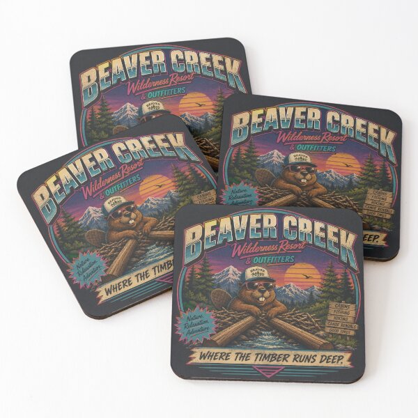 Item preview, Beaver Creek Wilderness Resort – Vintage Outdoor Adventure designed and sold by Pop, Culture and Stuff.