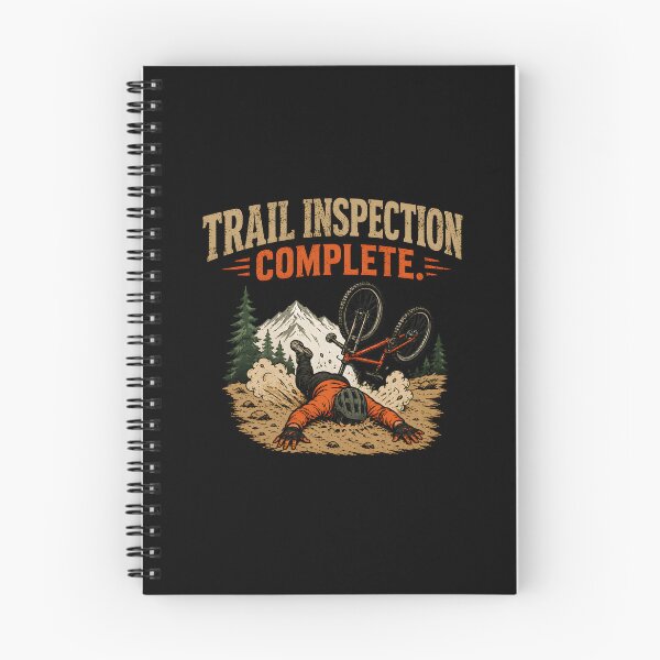 Item preview, Trail Inspection Complete Mountain Biking designed and sold by a-turner-paint.