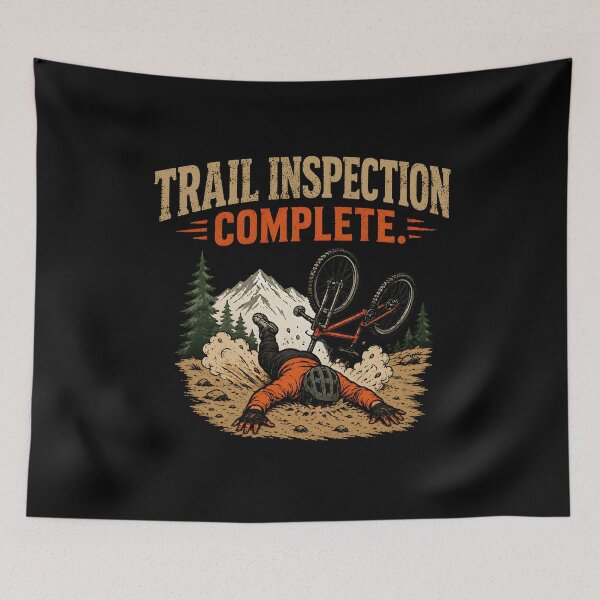 Item preview, Trail Inspection Complete Mountain Biking designed and sold by a-turner-paint.