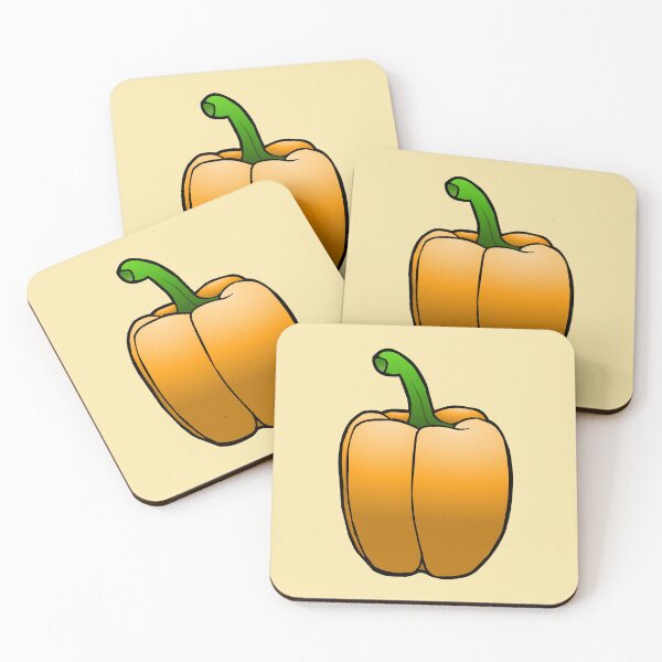 Item preview, Delicate Orange Bell Pepper designed and sold by Restarter.