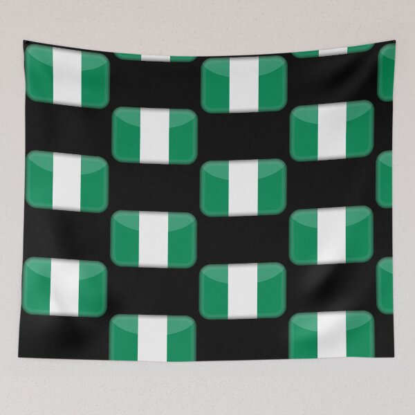 Item preview, Nigerian 3D Flag Nigerian Pride Design designed and sold by yazdogs.