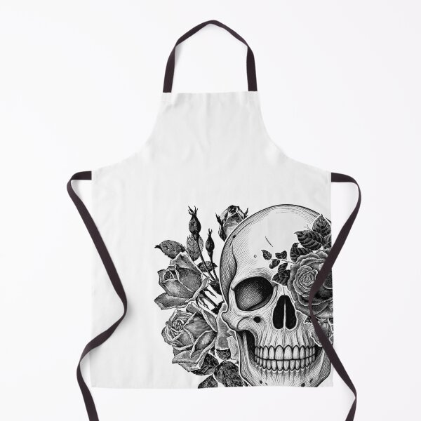 Item preview, Gothic Skull with Roses designed and sold by EniShiju.