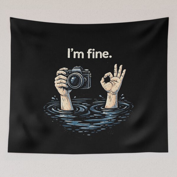 Item preview, I'm fine with my camera in the water designed and sold by rafaeltto.