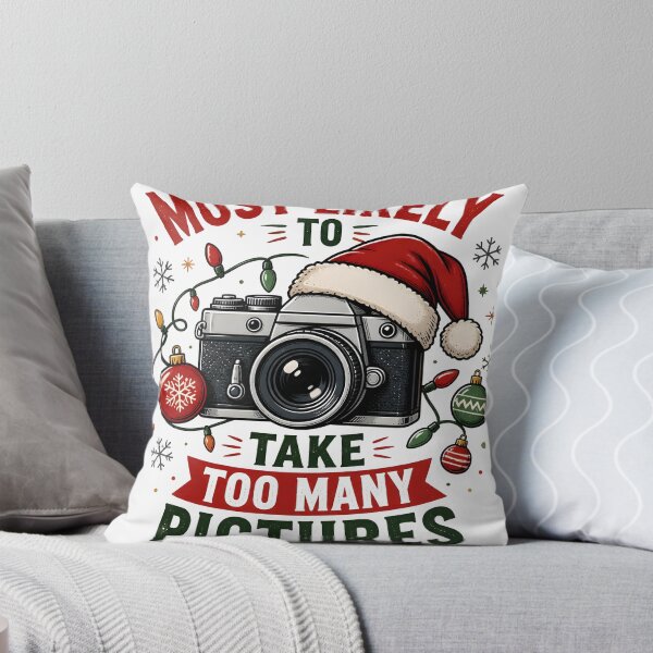 Item preview, Most Likely To Take Too Many Pictures Christmas Camera designed and sold by RoyesButler.