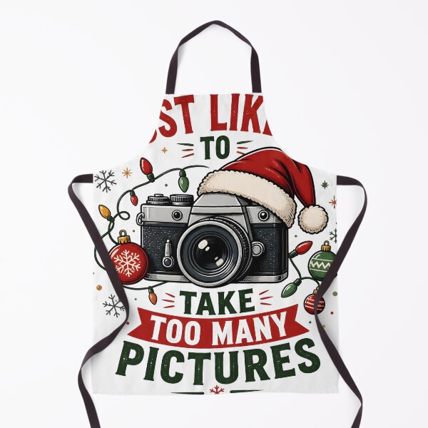Item preview, Most Likely To Take Too Many Pictures Christmas Camera designed and sold by RoyesButler.
