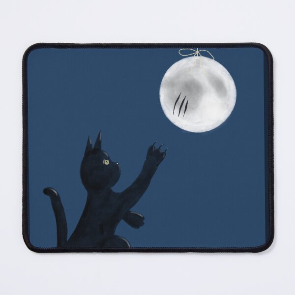 Item preview, Cat Life: cat and moon designed and sold by byArek.