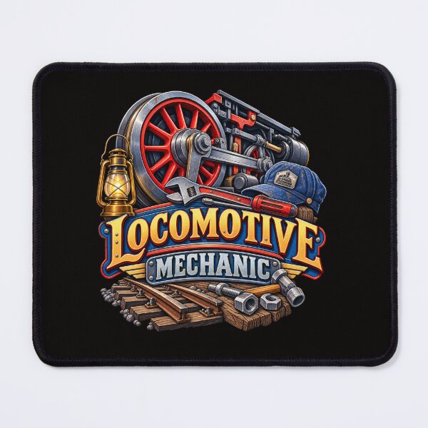 Item preview, Locomotive Mechanic – Keeping the Rails Moving designed and sold by Tadeusz1.