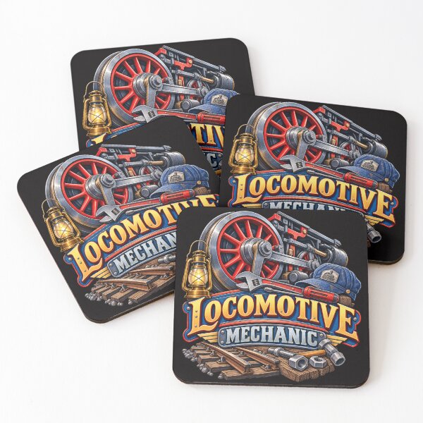 Item preview, Locomotive Mechanic – Keeping the Rails Moving designed and sold by Tadeusz1.