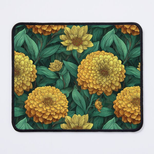 Item preview, Bold Zinnia Print - Hawaiian Flower Pattern - Valentines Gifts designed and sold by RoyalStarsPatts.