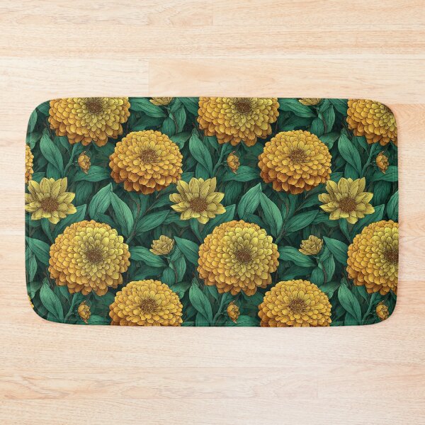 Item preview, Bold Zinnia Print - Hawaiian Flower Pattern - Valentines Gifts designed and sold by RoyalStarsPatts.