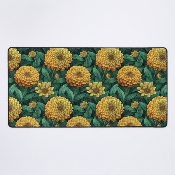 Item preview, Bold Zinnia Print - Hawaiian Flower Pattern - Valentines Gifts designed and sold by RoyalStarsPatts.