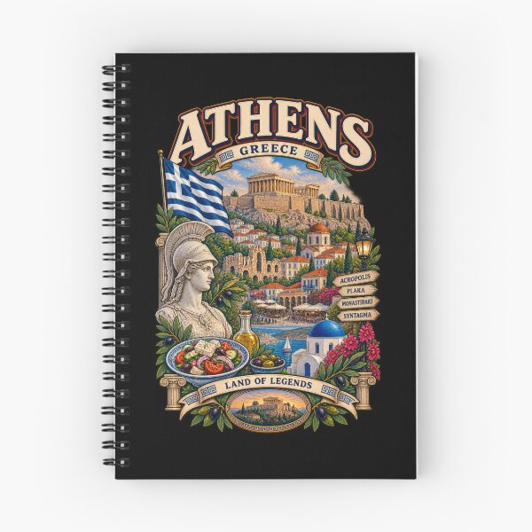 Item preview, Athens Dreams – Land of Legends designed and sold by RockitBaby.