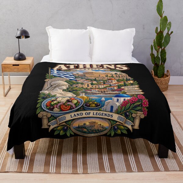 Item preview, Athens Dreams – Land of Legends designed and sold by RockitBaby.