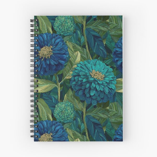 Item preview, Minimalistic Zinnia Floral - Flower Floral Pattern - Wedding Anniversary Gifts designed and sold by RoyalStarsPatts.