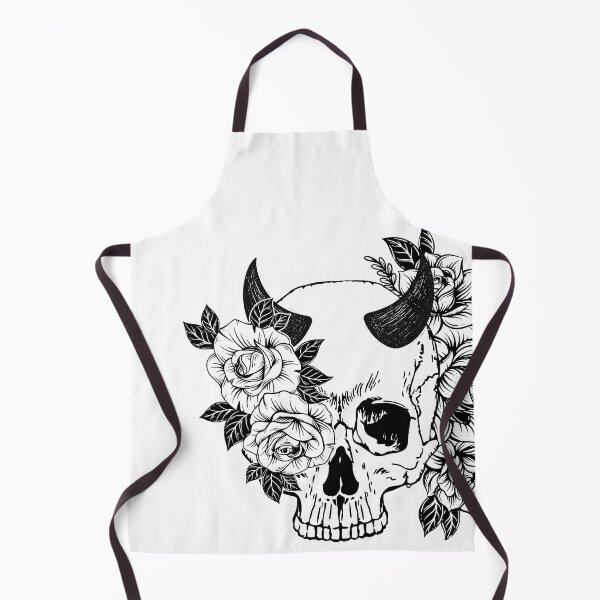 Item preview, Dark Floral Skull designed and sold by EniShiju.