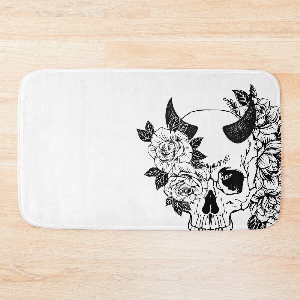 Item preview, Dark Floral Skull designed and sold by EniShiju.