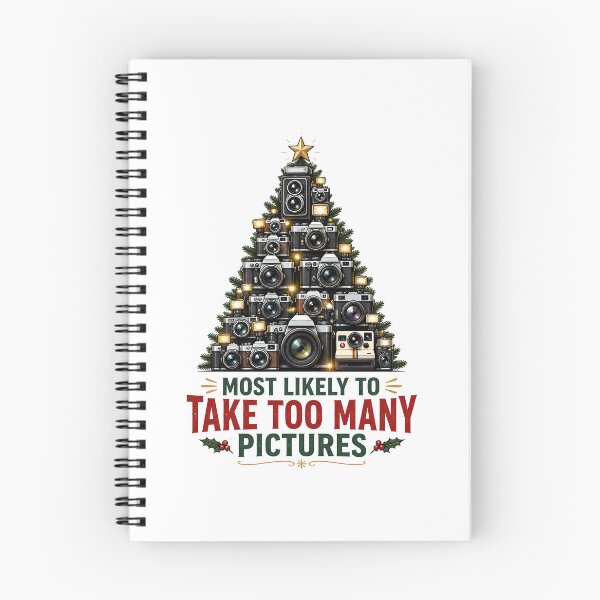 Item preview, Most Likely To Take Too Many Pictures Camera Christmas Tree designed and sold by RoyesButler.