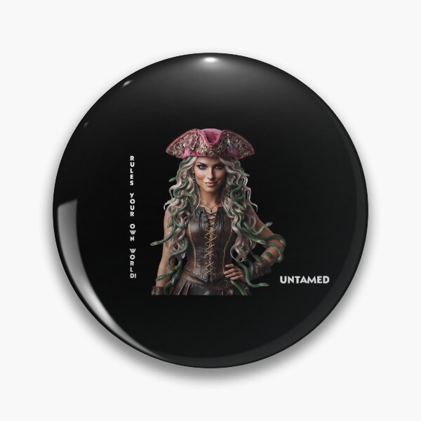 Item preview, Rule Your Own World Untamed Pirate Queen Graphic designed and sold by AfresStudio.