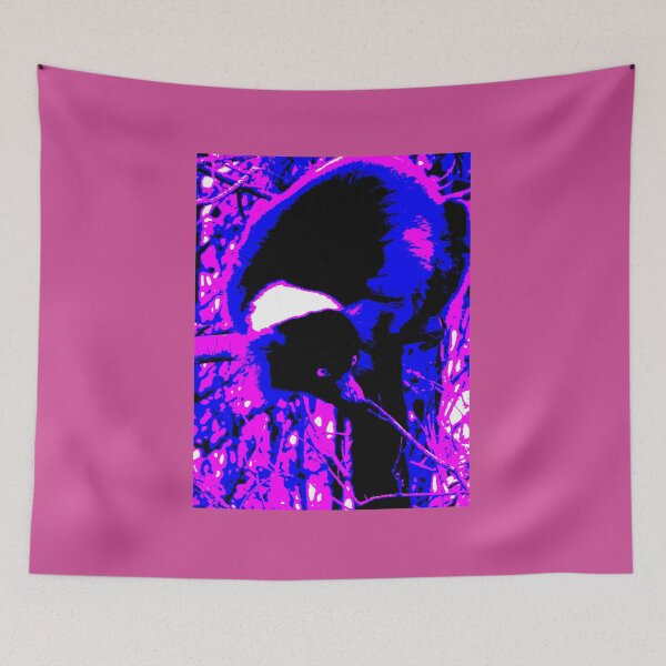 Item preview, Purple and pink Lemur designed and sold by derbyshireduck.