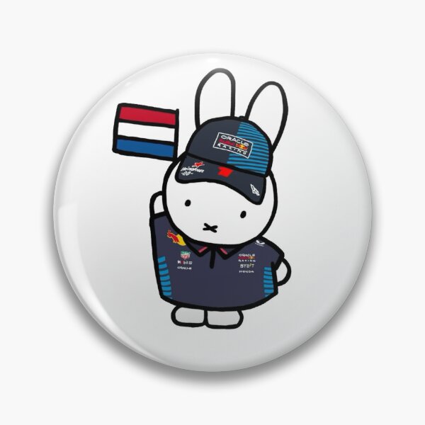 Item preview, Miffy Max Verstappen Red Bull F1 Fan Funny Cute  designed and sold by F1accessories.