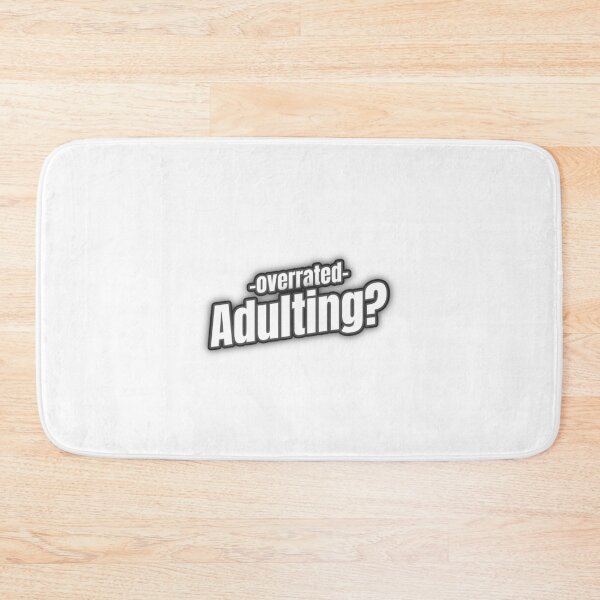 Item preview, Adulting ( Overrated )  designed and sold by CreationsbYKz.
