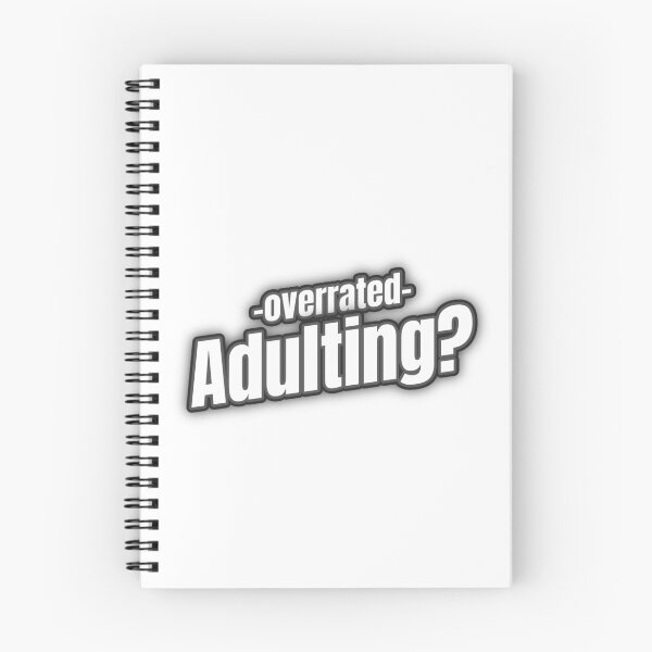 Item preview, Adulting ( Overrated )  designed and sold by CreationsbYKz.