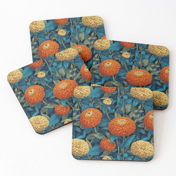 Item preview, Bold Zinnia - Hawaiian Flower Pattern - Wedding Gift Ideas designed and sold by RoyalStarsPatts.