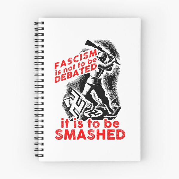 Item preview, fascism is not to be debated is to be smashed designed and sold by remerasnerdas.