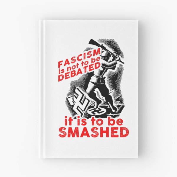 Item preview, fascism is not to be debated is to be smashed designed and sold by remerasnerdas.