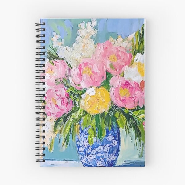 Item preview, Peonies in ginger jar oil painting designed and sold by SophieClimaArt.