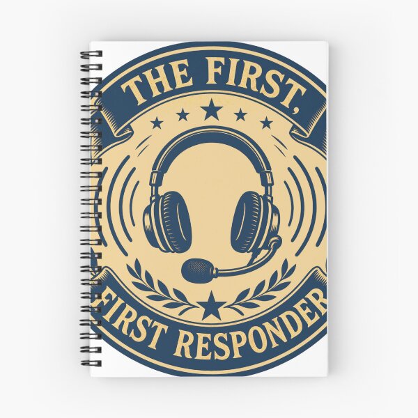 Item preview, The First First Responder 911 Dispatcher Emblem designed and sold by BoosterShop.