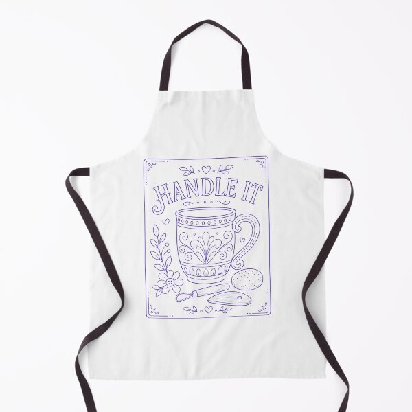 Item preview, Handle it Pottery Mug Blue designed and sold by SamanthaLPottery.