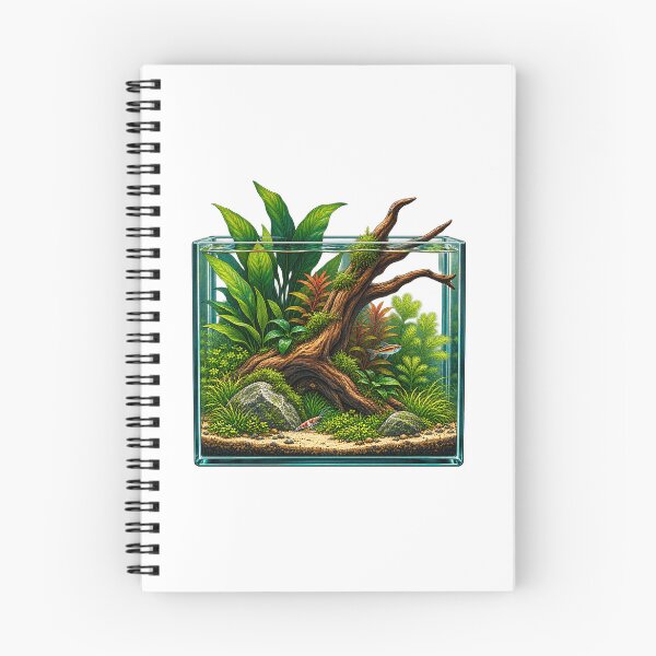 Item preview, Planted Aquarium Art – Driftwood Aquascape Gift for Fish Keepers designed and sold by UrbanCanvvas.